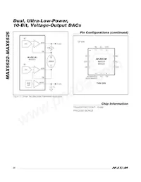 MAX5525ETC+ Datasheet Pagina 20