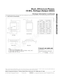 MAX5525ETC+ Datasheet Pagina 23