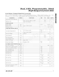 MAX5548ETE+T Datenblatt Seite 3