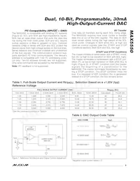 MAX5550ETE+T Datasheet Page 9