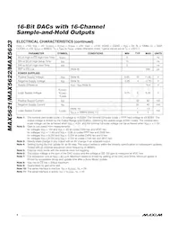 MAX5621UCB+D Datasheet Pagina 4