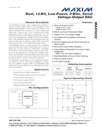 MAX5822MEUA+T Datenblatt Cover