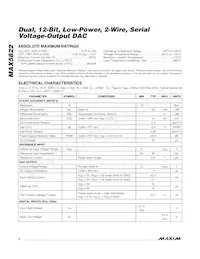 MAX5822MEUA+T Datasheet Pagina 2