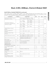 MAX5851ETL+T Datasheet Page 3