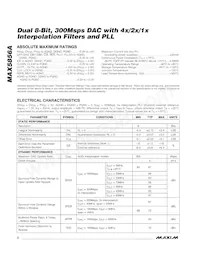 MAX5856AECM+TD Datasheet Pagina 2