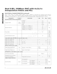 MAX5856AECM+TD Datasheet Pagina 4