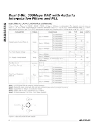 MAX5856AECM+TD Datasheet Pagina 6