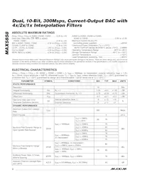 MAX5858ECM+D Datenblatt Seite 2