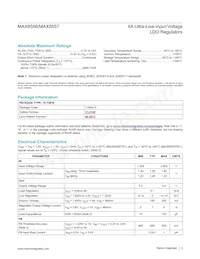 MAX8556ETE/V+T Datasheet Pagina 2