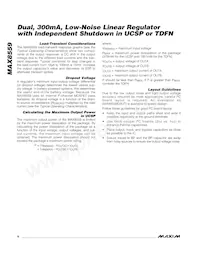 MAX8559ETAO1+ Datasheet Page 8