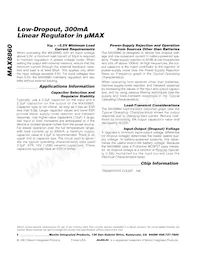 MAX8860EUA33+TG05 Datasheet Page 8