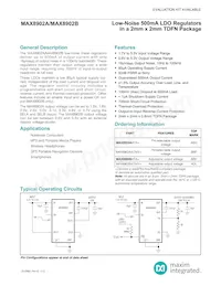 MAX8902AATA/V+T Datasheet Cover