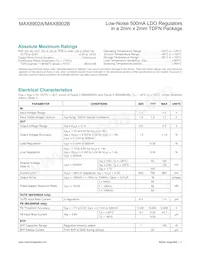 MAX8902AATA/V+T Datasheet Page 2