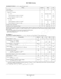 MC79M15CDT Datasheet Page 2