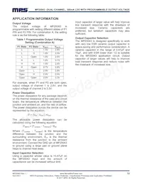 MP20043DGT-D-LF-P Datasheet Pagina 12