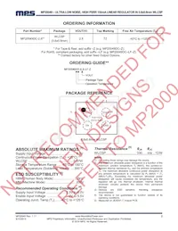 MP20049DC-2.8-LF-P Datasheet Pagina 2