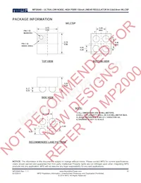 MP20049DC-2.8-LF-P Datasheet Pagina 11