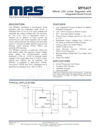 MP6401DQT-33BD3-LF-P Datenblatt Cover