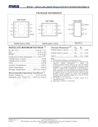 MP6401DQT-33BD3-LF-P Datasheet Pagina 3