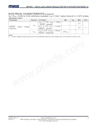 MP6401DQT-33BD3-LF-P Datasheet Pagina 5