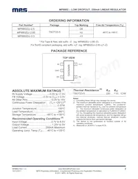 MP8802DJ-2.85-LF-P Datasheet Pagina 2