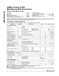 MX7530KN+ Datasheet Pagina 2