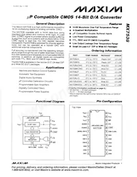 MX7538KCWG+T Datenblatt Cover