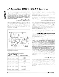 MX7538KCWG+T Datasheet Pagina 6