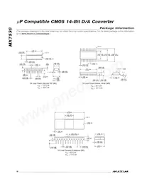 MX7538KCWG+T Datasheet Page 10