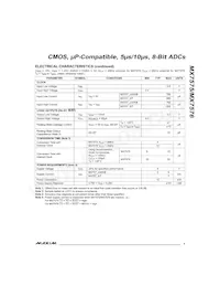 MX7576KEQP+T Datasheet Page 3