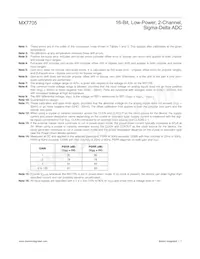 MX7705EWE+T Datasheet Page 7