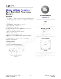 NCP177AMX090TCG Datasheet Copertura