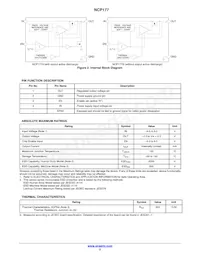 NCP177AMX090TCG Datasheet Pagina 2