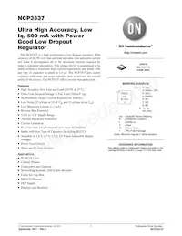 NCP3337MN500R2G Datasheet Copertura