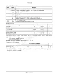 NCP3337MN500R2G Datasheet Pagina 4