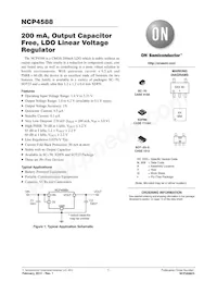 NCP4588DSQ25T1G數據表 封面