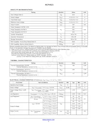 NCP4623HSNADJT1G Datasheet Pagina 3