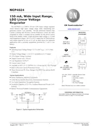 NCP4624DSQ33T1G數據表 封面