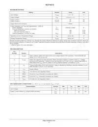 NCP4672DR2G Datenblatt Seite 2