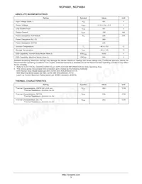 NCP4684EMX33TCG Datenblatt Seite 3