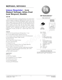 NCP5663DS18R4G Datenblatt Cover