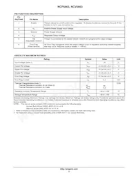 NCP5663DS18R4G Datasheet Pagina 2