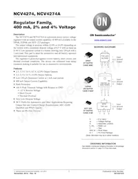 NCV4274ADS33R4G Datenblatt Cover