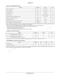 NCV8177AMX075TCG Datasheet Pagina 3