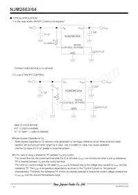 NJM2864F03-TE1 Datasheet Pagina 4