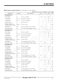 NJM78M06DL1ATE2 Datasheet Pagina 3