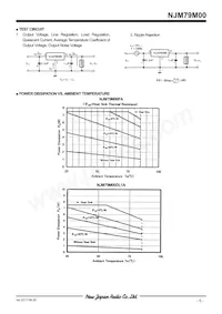 NJM79M15FA Datasheet Pagina 6