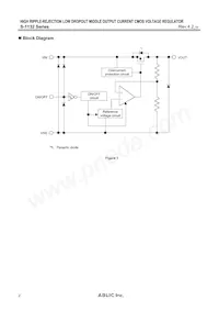 S-1132B55-I6T2G Datasheet Page 2