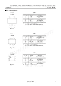 S-1132B55-I6T2G Datasheet Pagina 5