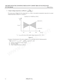 S-1132B55-I6T2G Datasheet Pagina 12